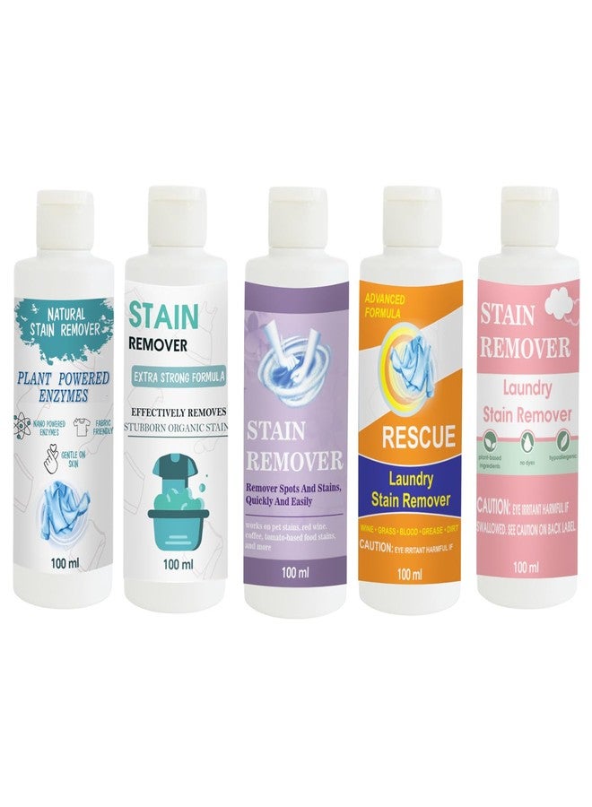 مجموعة مزيلات البقع من توفوس: مزيل بقع القمصان، والدمى، والبنفسجي، والبرتقالي، والوردي | محلول تنظيف متعدد الأسطح للملابس والأقمشة والمفروشات (100 غرام لكل عبوة) - Image 1